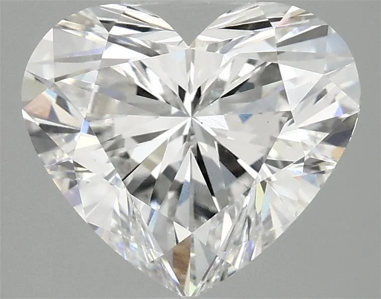 3.00ct Heart Lab Grown Diamond (Colour F, Clarity VS1, IGI Certified)
