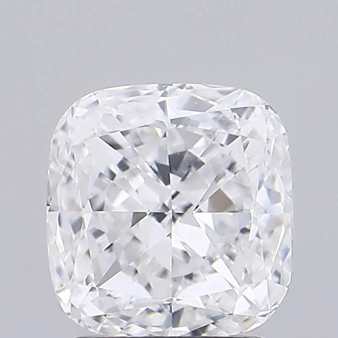2.00ct Cushion modified Lab Grown Diamond (Colour D, Clarity VVS2, IGI Certified)