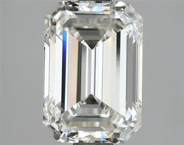 3.00ct Emerald Lab Grown Diamond (Colour F, Clarity VS1, IGI Certified)