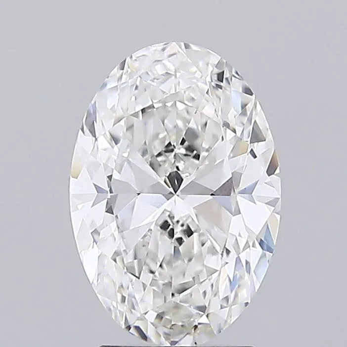 2.50ct Oval Lab Grown Diamond (Colour F, Clarity VS1, IGI Certified)