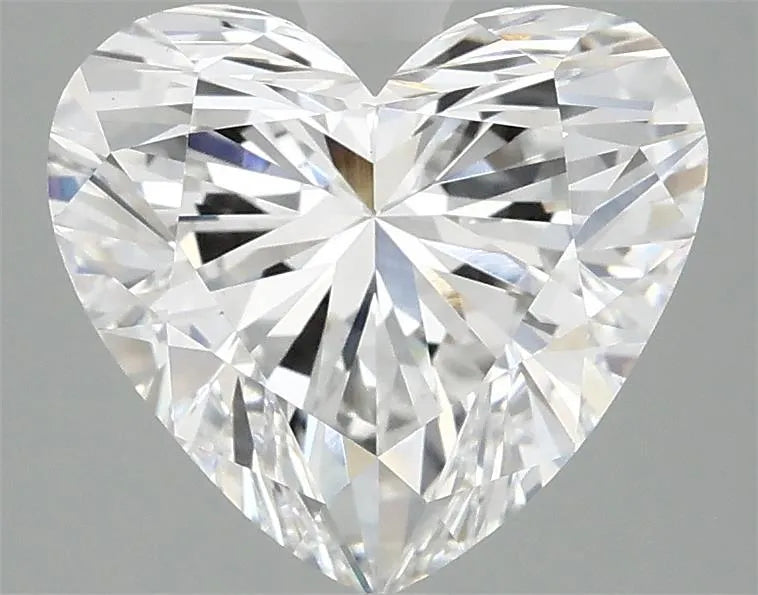 3.14ct Heart Lab Grown Diamond (Colour D, Clarity VVS2, IGI Certified)