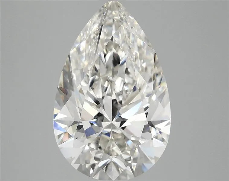3.93ct Pear Lab Grown Diamond (Colour G, Clarity VS1, IGI Certified)