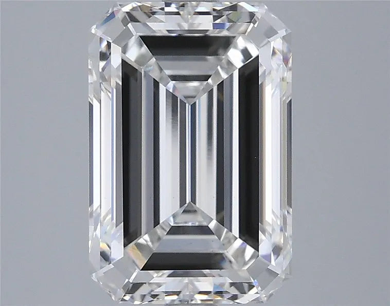 4.01ct Emerald Lab Grown Diamond (Colour F, Clarity VVS2, IGI Certified)