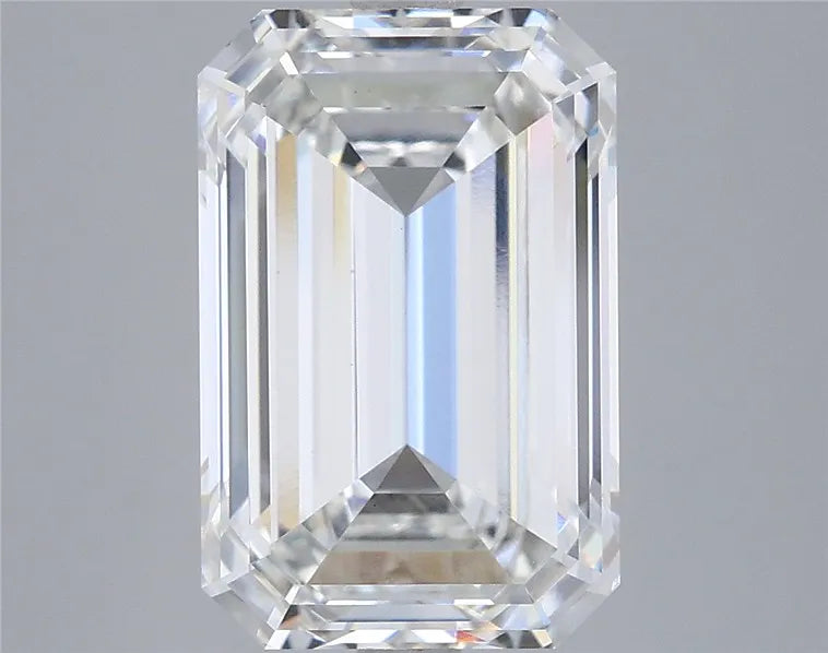 5.00ct Emerald Lab Grown Diamond (Colour F, Clarity VVS2, IGI Certified)