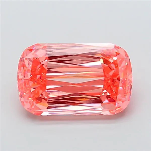 5.06ct Cushion modified Lab Grown Diamond (Colour Fancy Vivid Pink, Clarity VVS2, IGI Certified)