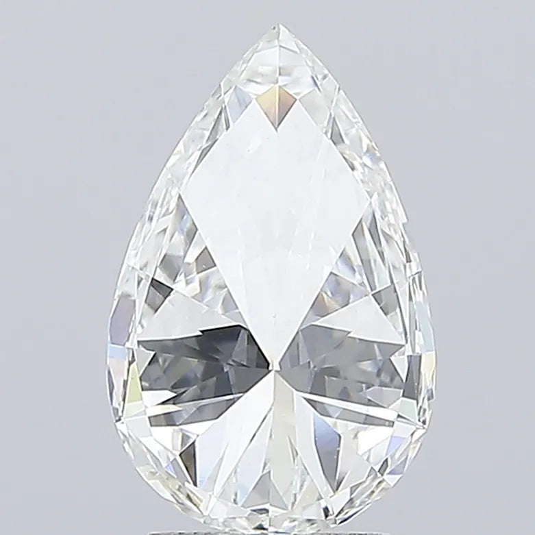 3.00ct Pear Lab Grown Diamond (Colour F, Clarity VVS2, IGI Certified)